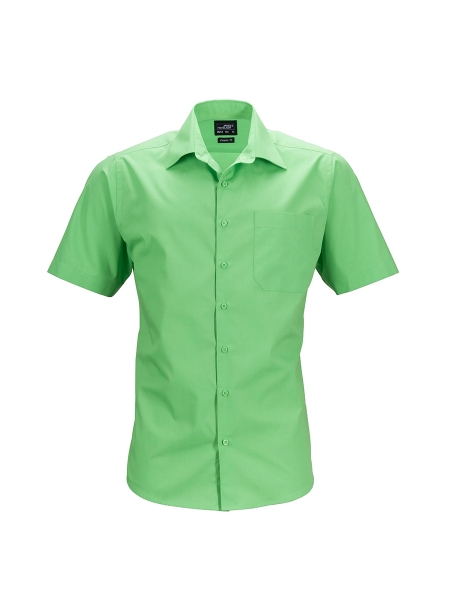 camicia-uomo-manica-corta-business-james-nicholson-lime green.jpg